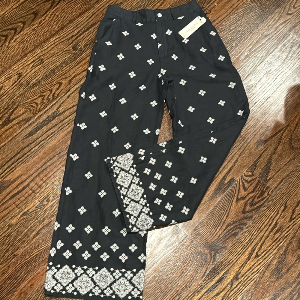 **NWT** Rachel Zoe Linen Pant - Picture 2 of 7